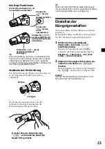 Preview for 53 page of Sony MDX-CA580 Operating Instructions Manual