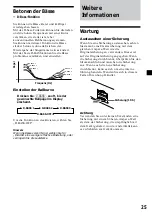 Preview for 55 page of Sony MDX-CA580 Operating Instructions Manual