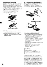 Preview for 56 page of Sony MDX-CA580 Operating Instructions Manual