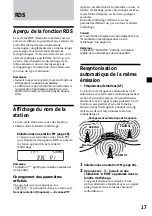 Preview for 77 page of Sony MDX-CA580 Operating Instructions Manual