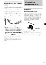 Preview for 85 page of Sony MDX-CA580 Operating Instructions Manual