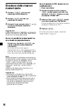 Preview for 106 page of Sony MDX-CA580 Operating Instructions Manual