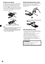 Preview for 116 page of Sony MDX-CA580 Operating Instructions Manual