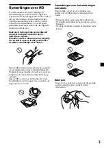 Preview for 123 page of Sony MDX-CA580 Operating Instructions Manual