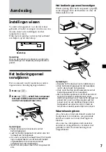 Preview for 127 page of Sony MDX-CA580 Operating Instructions Manual