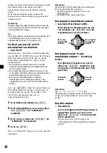 Preview for 130 page of Sony MDX-CA580 Operating Instructions Manual