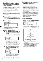 Preview for 132 page of Sony MDX-CA580 Operating Instructions Manual