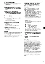 Preview for 133 page of Sony MDX-CA580 Operating Instructions Manual