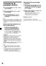 Preview for 136 page of Sony MDX-CA580 Operating Instructions Manual