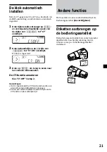 Preview for 141 page of Sony MDX-CA580 Operating Instructions Manual