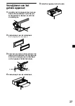 Preview for 147 page of Sony MDX-CA580 Operating Instructions Manual