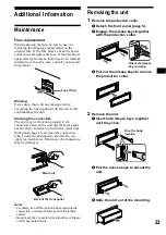 Предварительный просмотр 23 страницы Sony MDX-CA790X Operating Instructions Manual