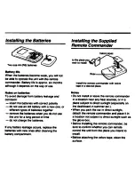 Preview for 9 page of Sony MDX-U1 Operating Instructions Manual