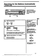 Preview for 17 page of Sony MDX-U1 Operating Instructions Manual