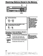 Предварительный просмотр 24 страницы Sony MDX-U1 Operating Instructions Manual