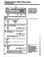 Предварительный просмотр 36 страницы Sony MDX-U1 Operating Instructions Manual