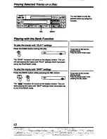 Preview for 42 page of Sony MDX-U1 Operating Instructions Manual