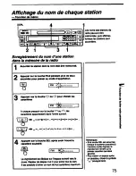 Preview for 75 page of Sony MDX-U1 Operating Instructions Manual