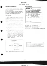 Preview for 3 page of Sony MEGA BASS CFD-073 Service Manual