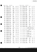 Предварительный просмотр 59 страницы Sony MEGA BASS CFD-073 Service Manual