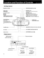 Preview for 4 page of Sony MEGA BASS CFD-DW83 Operating Instructions Manual