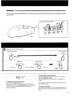 Preview for 7 page of Sony MEGA BASS CFD-DW83 Operating Instructions Manual