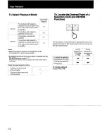 Preview for 14 page of Sony MEGA BASS CFD-DW83 Operating Instructions Manual