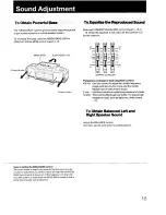 Preview for 15 page of Sony MEGA BASS CFD-DW83 Operating Instructions Manual