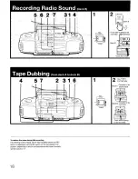 Preview for 18 page of Sony MEGA BASS CFD-DW83 Operating Instructions Manual