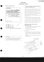 Preview for 3 page of Sony MEGA BASS CFD-DW83 Service Manual