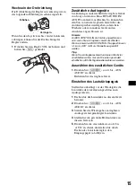 Preview for 37 page of Sony MEX 1GP - Giga Panel Radio Operating Instructions Manual