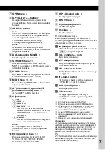 Preview for 97 page of Sony MEX 1GP - Giga Panel Radio Operating Instructions Manual