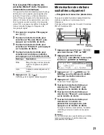 Preview for 103 page of Sony MEX-1HD - Audio Library System Operating Instructions Manual