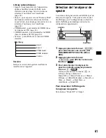 Preview for 133 page of Sony MEX-1HD - Audio Library System Operating Instructions Manual