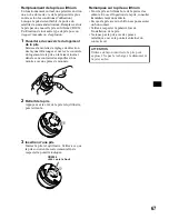 Preview for 139 page of Sony MEX-1HD - Audio Library System Operating Instructions Manual