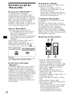 Preview for 144 page of Sony MEX-1HD - Audio Library System Operating Instructions Manual