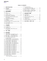 Preview for 2 page of Sony MEX-1HD - Audio Library System Service Manual