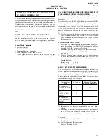 Preview for 5 page of Sony MEX-1HD - Audio Library System Service Manual