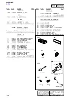 Предварительный просмотр 122 страницы Sony MEX-1HD - Audio Library System Service Manual