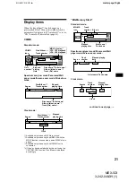 Предварительный просмотр 21 страницы Sony MEX-5DI Operating Instructions Manual