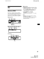 Предварительный просмотр 27 страницы Sony MEX-5DI Operating Instructions Manual