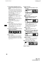 Предварительный просмотр 32 страницы Sony MEX-5DI Operating Instructions Manual