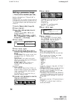 Предварительный просмотр 34 страницы Sony MEX-5DI Operating Instructions Manual