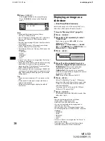 Предварительный просмотр 38 страницы Sony MEX-5DI Operating Instructions Manual