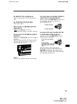 Предварительный просмотр 69 страницы Sony MEX-5DI Operating Instructions Manual