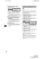 Предварительный просмотр 90 страницы Sony MEX-5DI Operating Instructions Manual