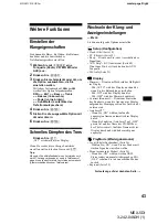 Предварительный просмотр 101 страницы Sony MEX-5DI Operating Instructions Manual