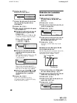 Предварительный просмотр 104 страницы Sony MEX-5DI Operating Instructions Manual