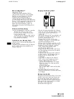 Предварительный просмотр 114 страницы Sony MEX-5DI Operating Instructions Manual