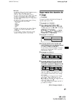 Предварительный просмотр 161 страницы Sony MEX-5DI Operating Instructions Manual